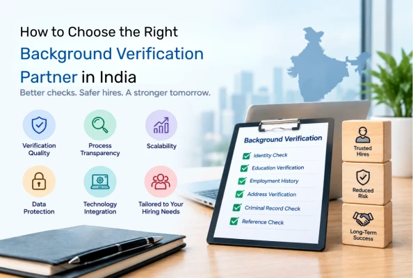 How to Choose the Right Background Verification Partner in India?