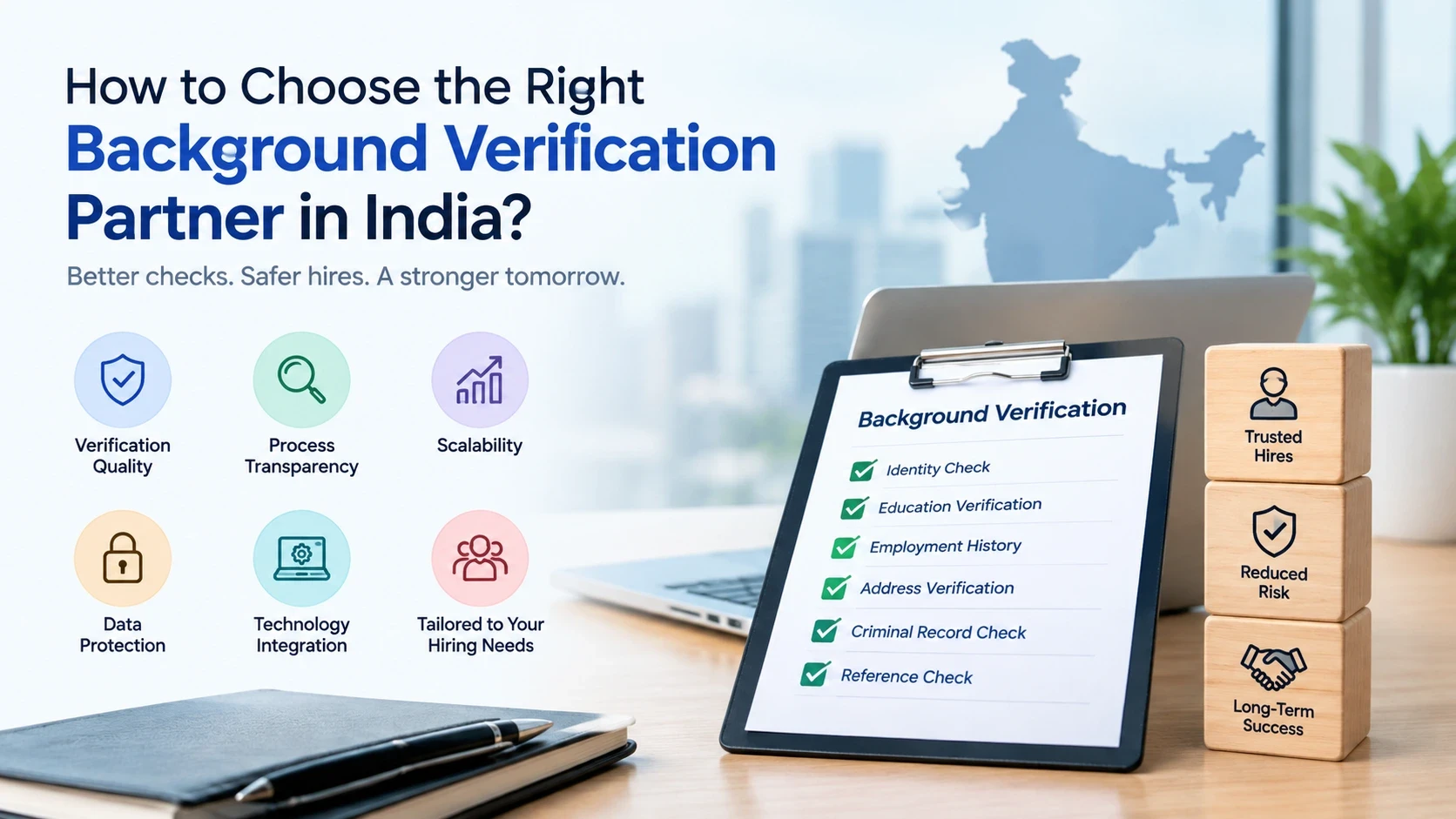 How to Choose the Right Background Verification Partner in India?