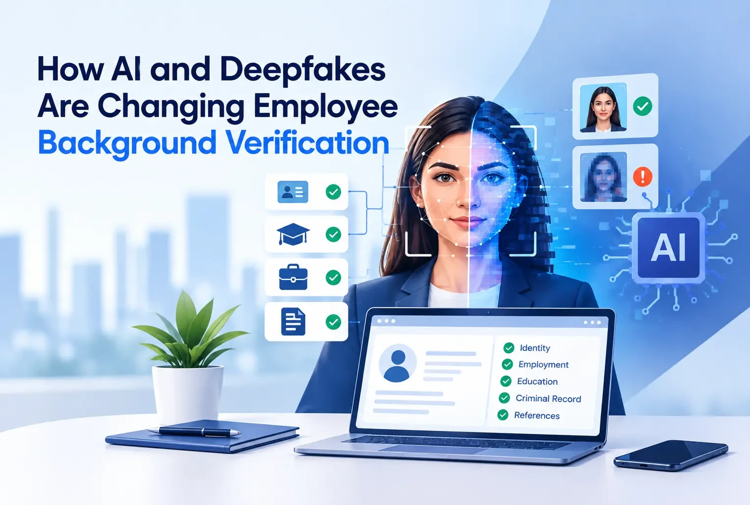 How AI and Deepfakes Are Changing Employee Background Verification